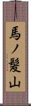 馬ノ髪山 Scroll