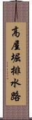 高屋堀排水路 Scroll