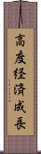 高度経済成長 Scroll