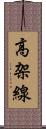 高架線 Scroll