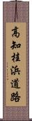 高知桂浜道路 Scroll