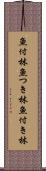 魚付林 Scroll