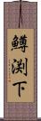 鱒渕下 Scroll