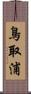 鳥取浦 Scroll