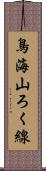 鳥海山ろく線 Scroll