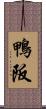 鴨阪 Scroll