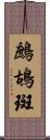 鷓鴣斑 Scroll