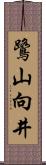 鷺山向井 Scroll