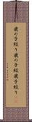 鹿の子絞り Scroll