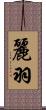 麗羽 Scroll