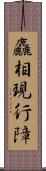 麤相現行障 Scroll