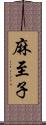 麻至子 Scroll