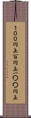 １００円玉 Scroll