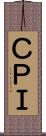 ＣＰＩ Scroll