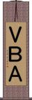 ＶＢＡ Scroll
