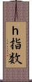 ｈ指数 Scroll