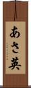 あさ英 Scroll
