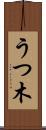 うつ木 Scroll