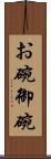 お碗 Scroll