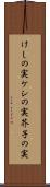 けしの実 Scroll
