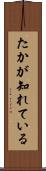たかが知れている Scroll