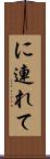 に連れて Scroll