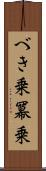 べき乗 Scroll