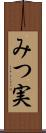みつ実 Scroll
