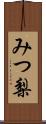 みつ梨 Scroll