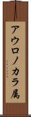 アウロノカラ属 Scroll