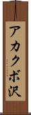 アカクボ沢 Scroll