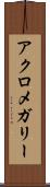 アクロメガリー Scroll