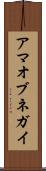 アマオブネガイ Scroll