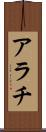 アラチ Scroll