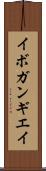 イボガンギエイ Scroll
