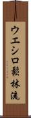 Ueshiro Shorin-Ryu / Ueshiro Matsubayashi-Ryu Scroll