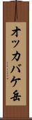 オッカバケ岳 Scroll
