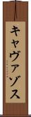 キャヴァゾス Scroll
