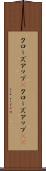 クローズアップ(P) Scroll