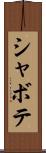 シャボテ Scroll