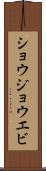 ショウジョウエビ Scroll