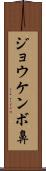 ジョウケンボ鼻 Scroll