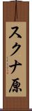 スクナ原 Scroll