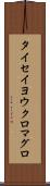 タイセイヨウクロマグロ Scroll