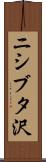 ニシブタ沢 Scroll