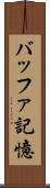 バッファ記憶 Scroll