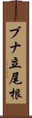 ブナ立尾根 Scroll