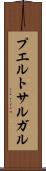 プエルトサルガル Scroll