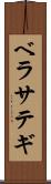 ベラサテギ Scroll