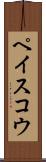 ペイスコウ Scroll